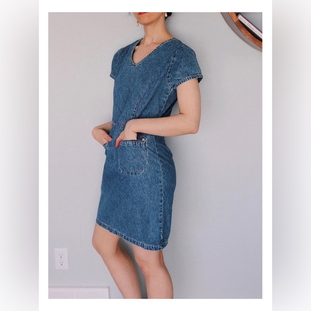 Vintage Denim Dress